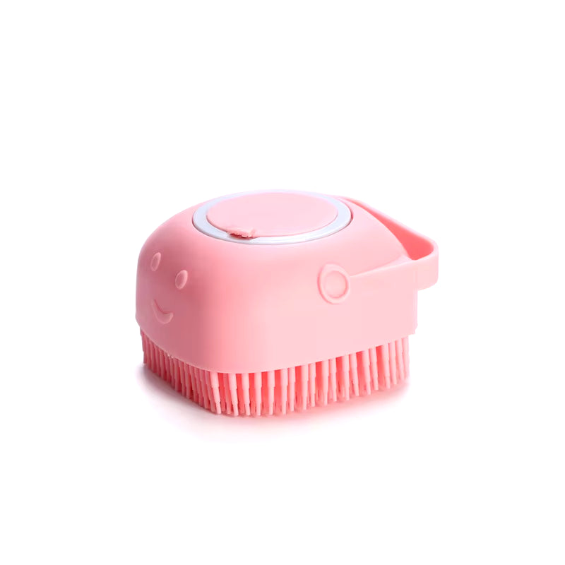 Pet Bathing Brush Soft Silicone Massager Shower Gel Bathing Brush Clean Tools Comb Dog Cat Cleaning Grooming Supplies