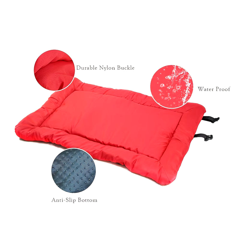 Waterproof anti Slip Pet Bed Cushion Washable Dog Outdoor Matteress Pet Supplies